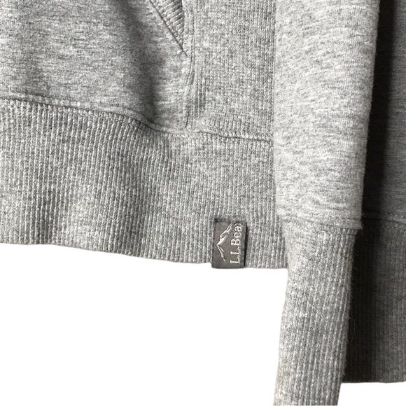 Large L.L. Bean Men's Bean's Comfort Camp Hoodie Hoody Sweatshirt With Logo - Picture 7 of 12